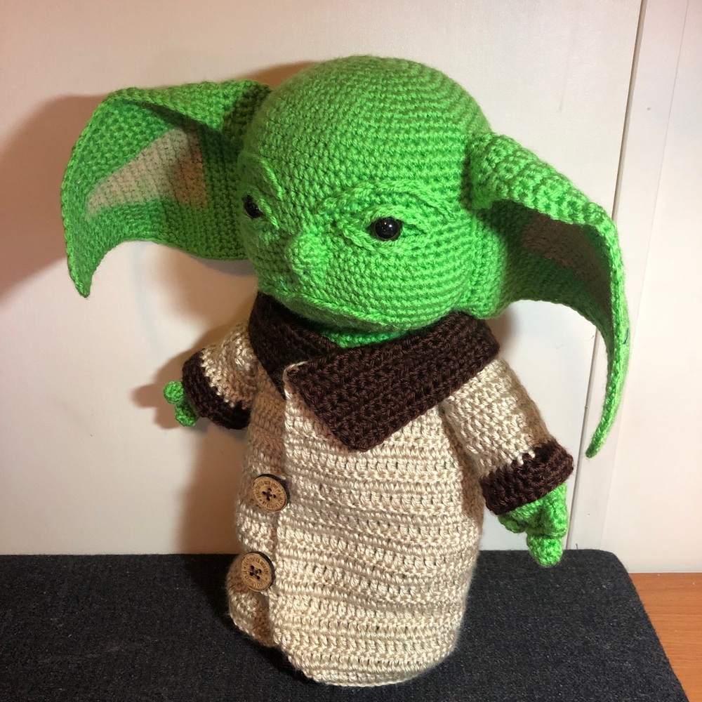 Big Crochet Yoda